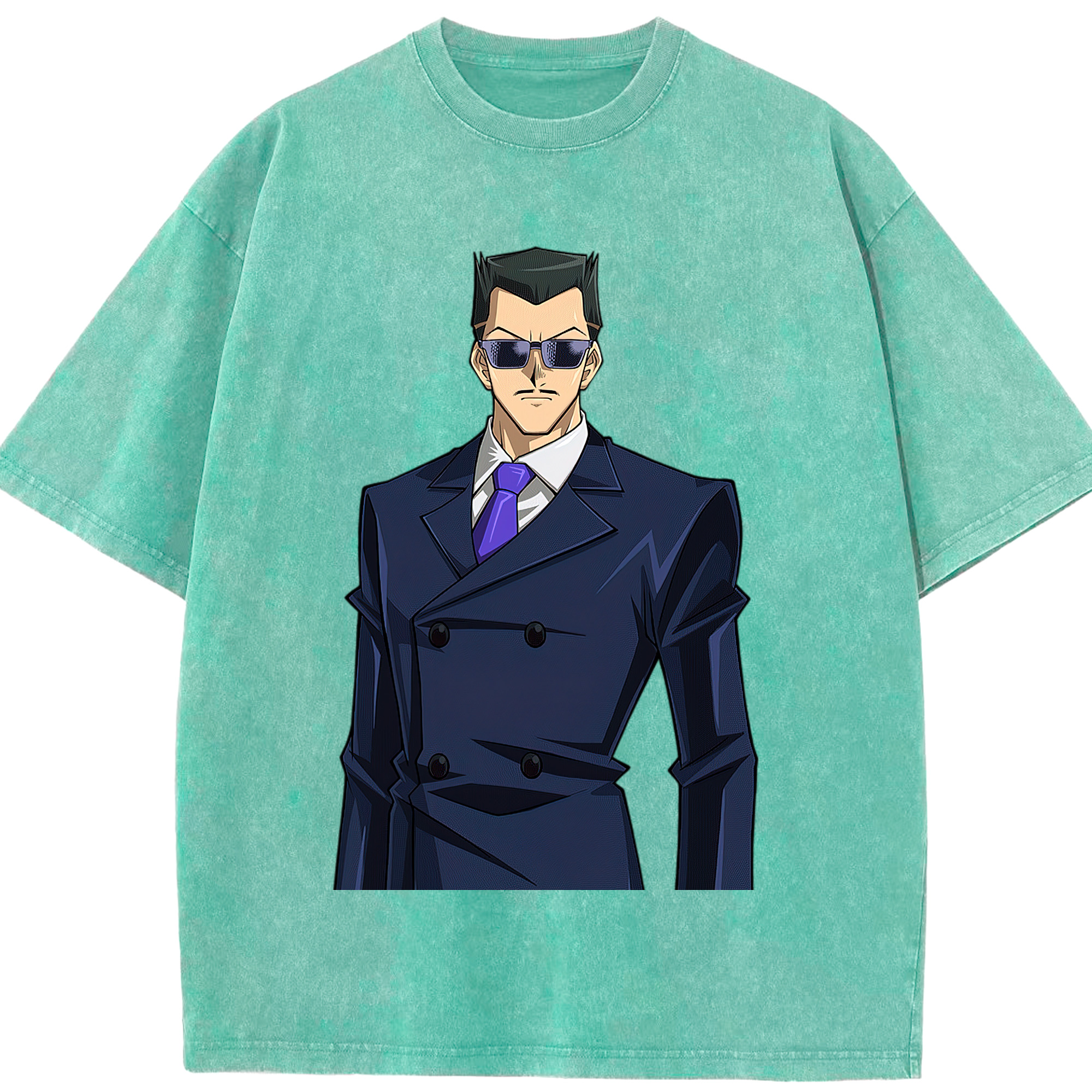 （画像用） 遊☆戯☆王 Yu-Gi-Oh! 綿100% ヴィンテージ風 半袖Tシャツ（フロントプリント）